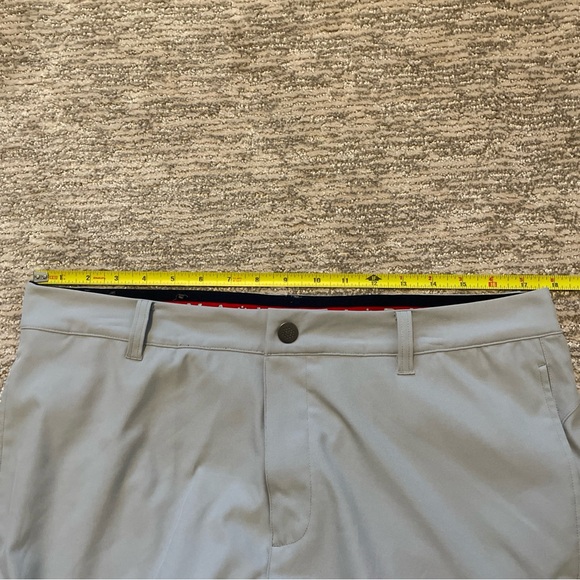 Puma Golf Pants Mens 34x30 Gray Stretch Performance Flat Front Lightweight - Picture 5 of 9